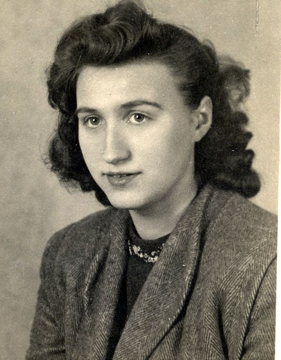 Karin Johler um 1945